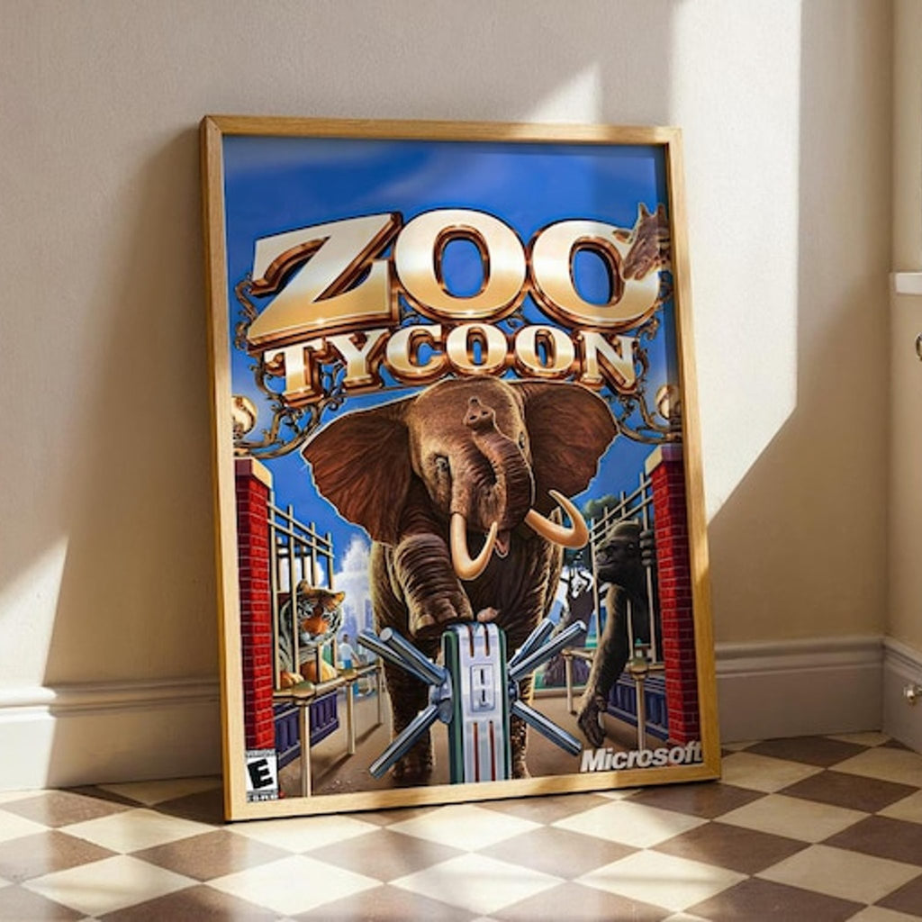Microsoft Zoo Tycoon Video Game