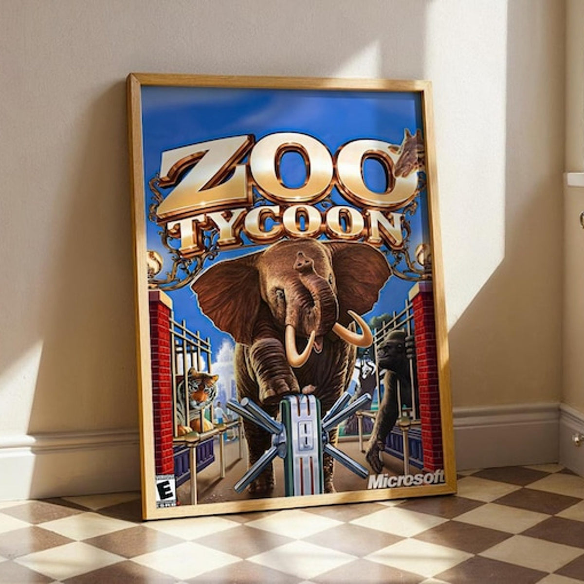 Microsoft Zoo Tycoon Video Game