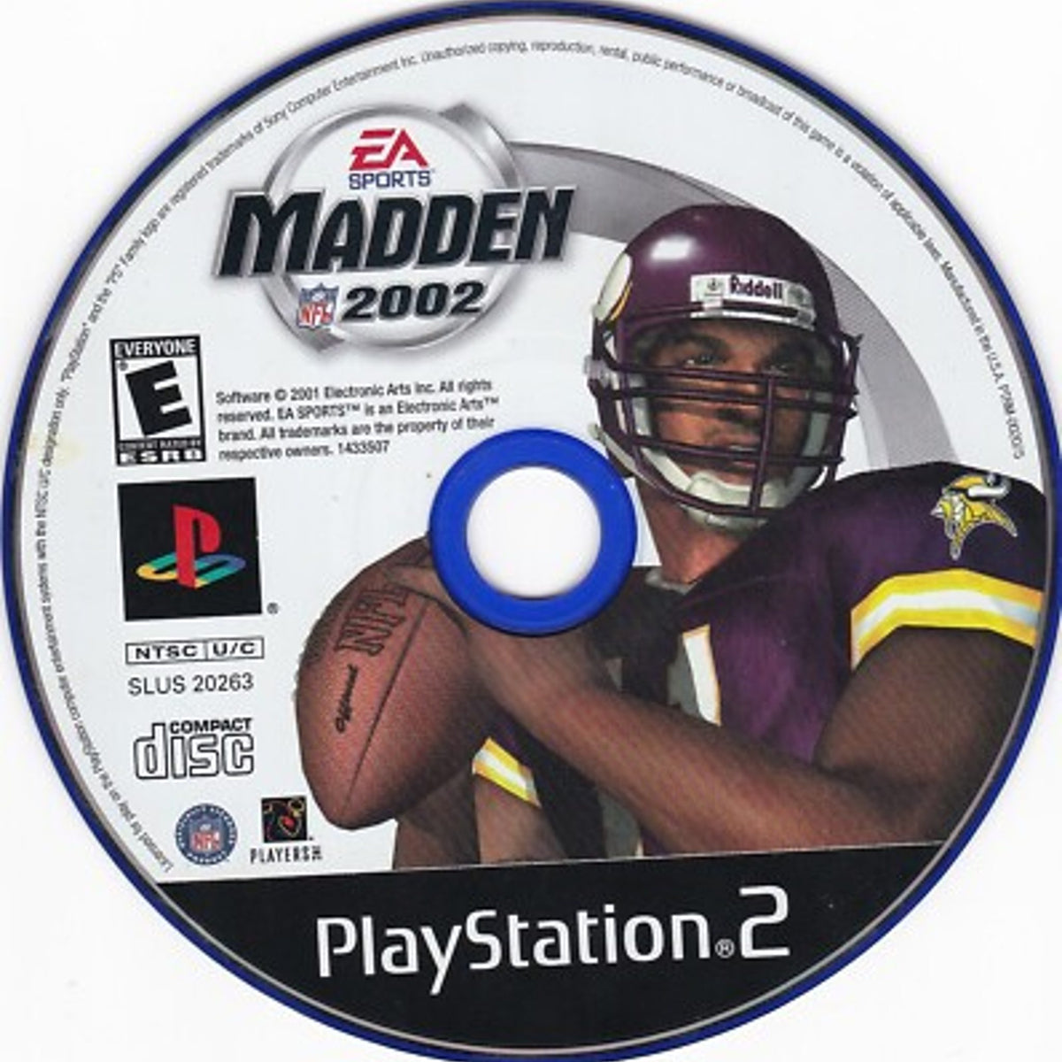 Madden NFL 2002 for PlayStation 2