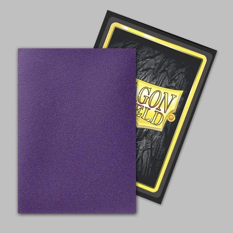 Dragon Shield 100ct Standard Size Dual Matte Metallic Purple (Soul) Sleeves
