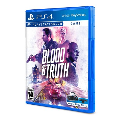 Sony Blood & Truth VR PlayStation 4