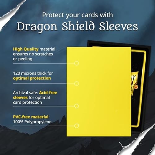 Arcane Tinmen Dragon Shield Matte Sleeves Standard Size Pack of 100