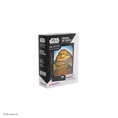 Gamegenic Star Wars Unlimited Art Sleeves - Jabba The Hut