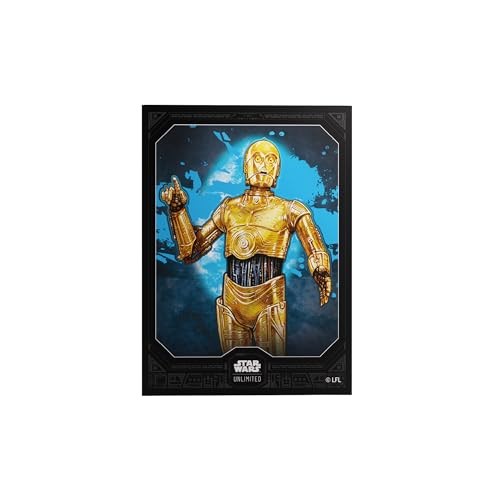 Gamegenic Star Wars Unlimited Art Sleeves - C-3PO