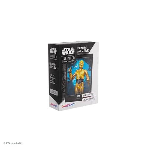 Gamegenic Star Wars Unlimited Art Sleeves - C-3PO