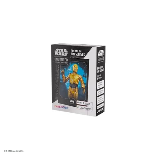 Gamegenic Star Wars Unlimited Art Sleeves - C-3PO