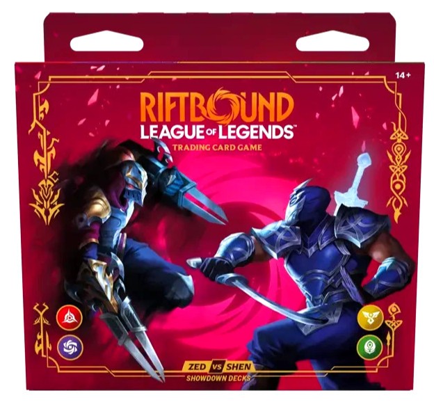 Riftbound League of Legends: Vendetta Showdown Zed Vs Shen