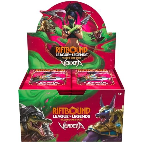 League Of Legends Riftbound Vendetta - Booster Display