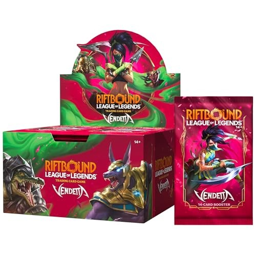 League Of Legends Riftbound Vendetta - Booster Display