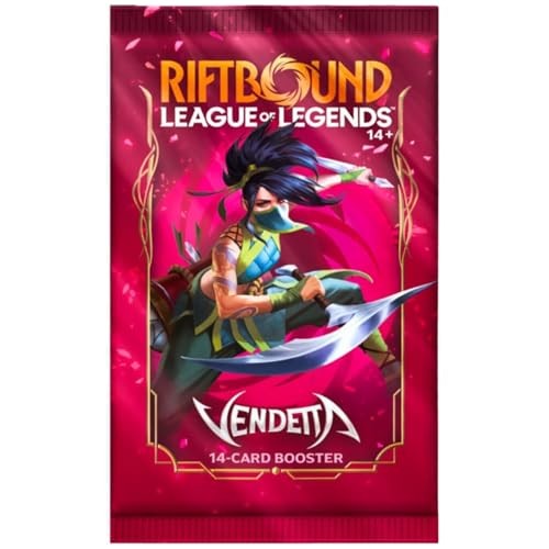 League Of Legends Riftbound Vendetta - Booster Display