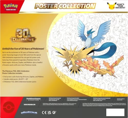 Pokémon 30th Celebration Poster Collection