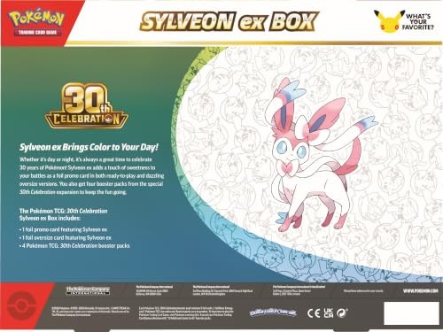 Pokémon 30th Celebration Ex Box