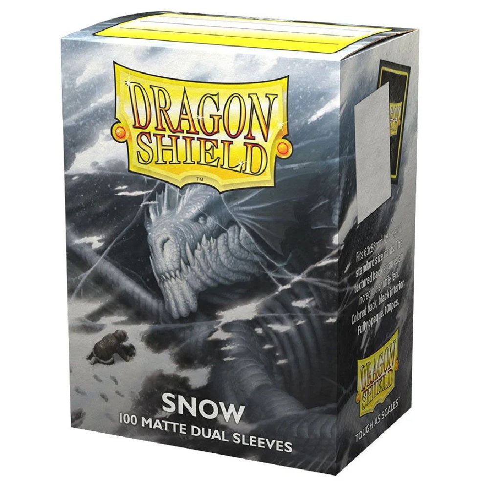 Dragon Shield - Sleeves - Standard Size Dual Matte Snow White Nirin (100)