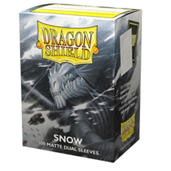 Dragon Shield - Sleeves - Standard Size Dual Matte Snow White Nirin (100)