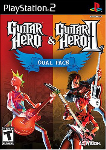 Guitar Hero-ACTIV Guitar Hero 1 & 2 for PlayStation 2