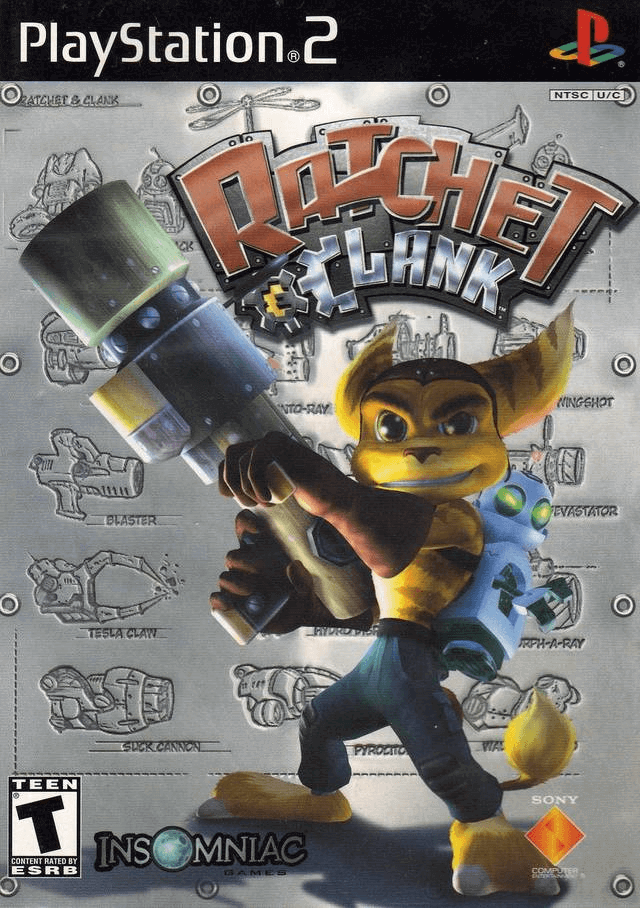Ratchet Clank Greatest Hits + Poster - Sony PlayStation 2 PS2 (CIB) Pre-Owned Tested & Working Great Shape!