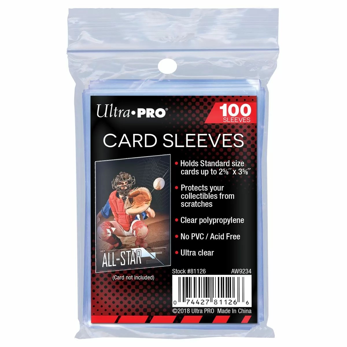 Ultra PRO Card Sleeves 2.5 x 3.5 Penny Sleeves
