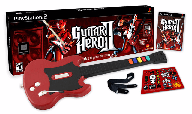 Red Octane Guitar Hero II for Playstation 2
