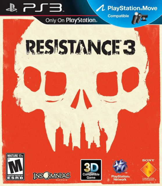Sony Resistance 3 Video Game for PlayStation