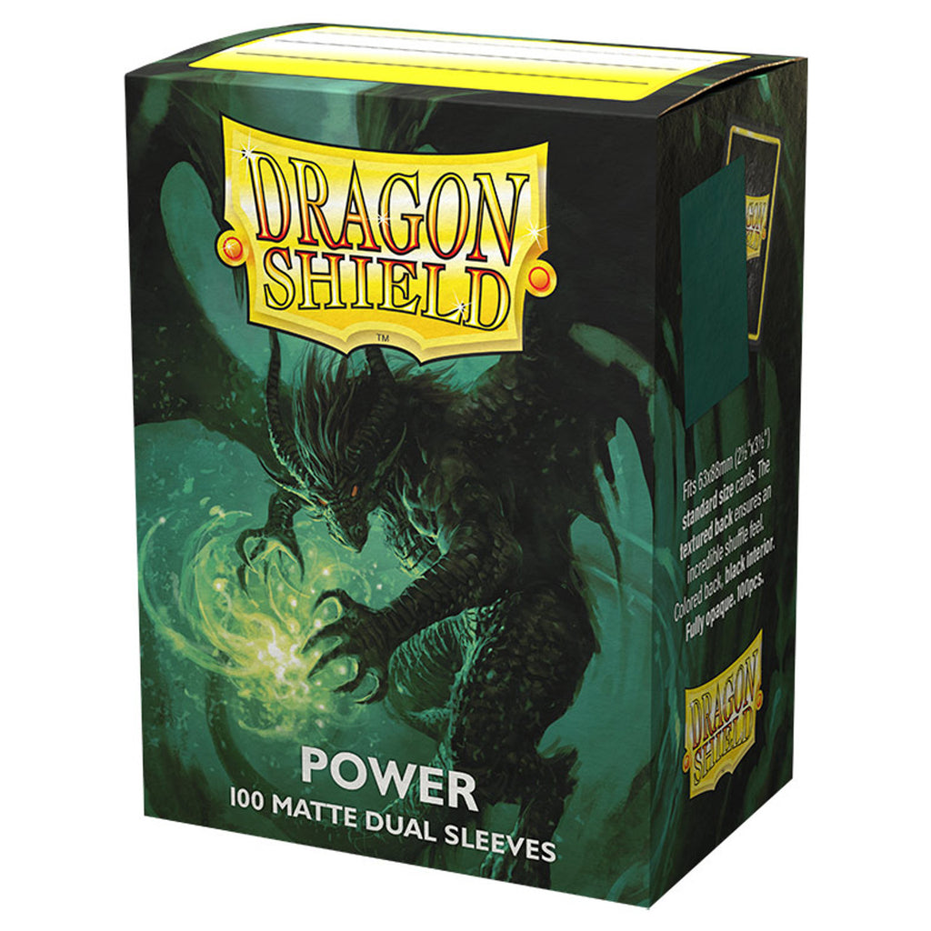 Dragon Shield - Standard Dual Matte Power Sleeves 100 Pack