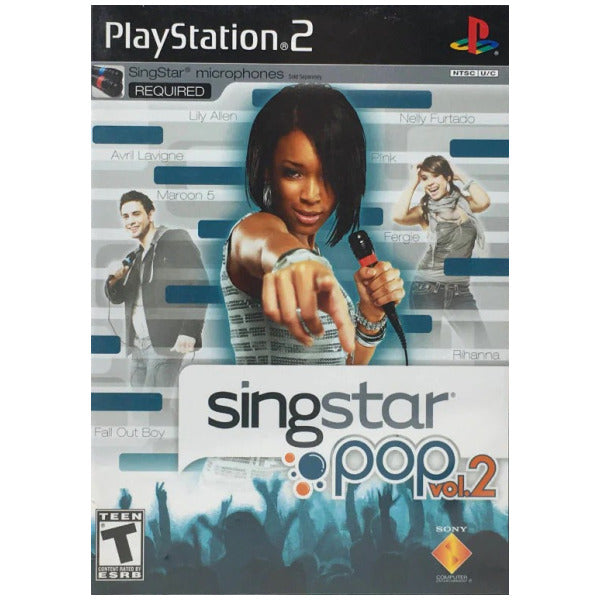 Singstar Pop 2 Game Only for PlayStation 2