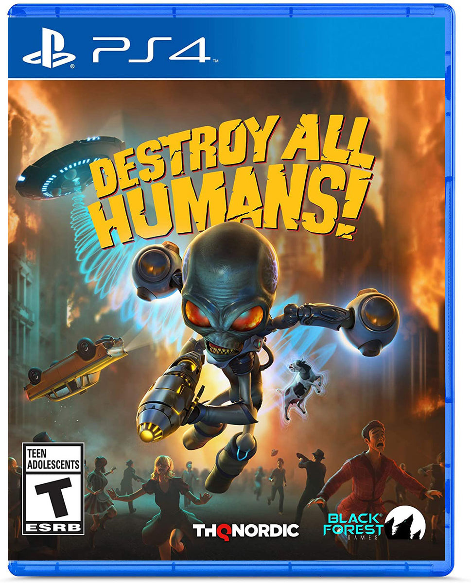 THQ Nordic Destroy All Humans! PlayStation 4 811994022189