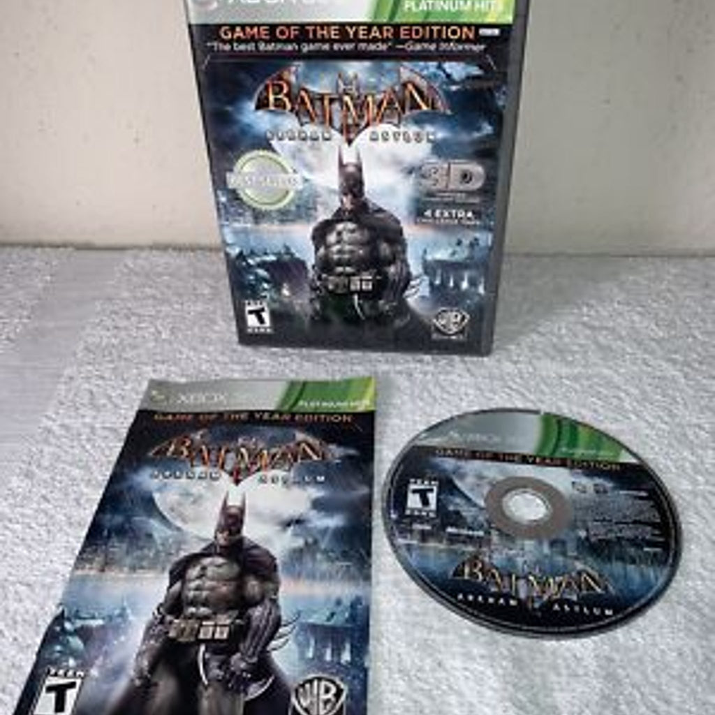 Warner Bros Batman: Arkham Asylum Game of the Year US