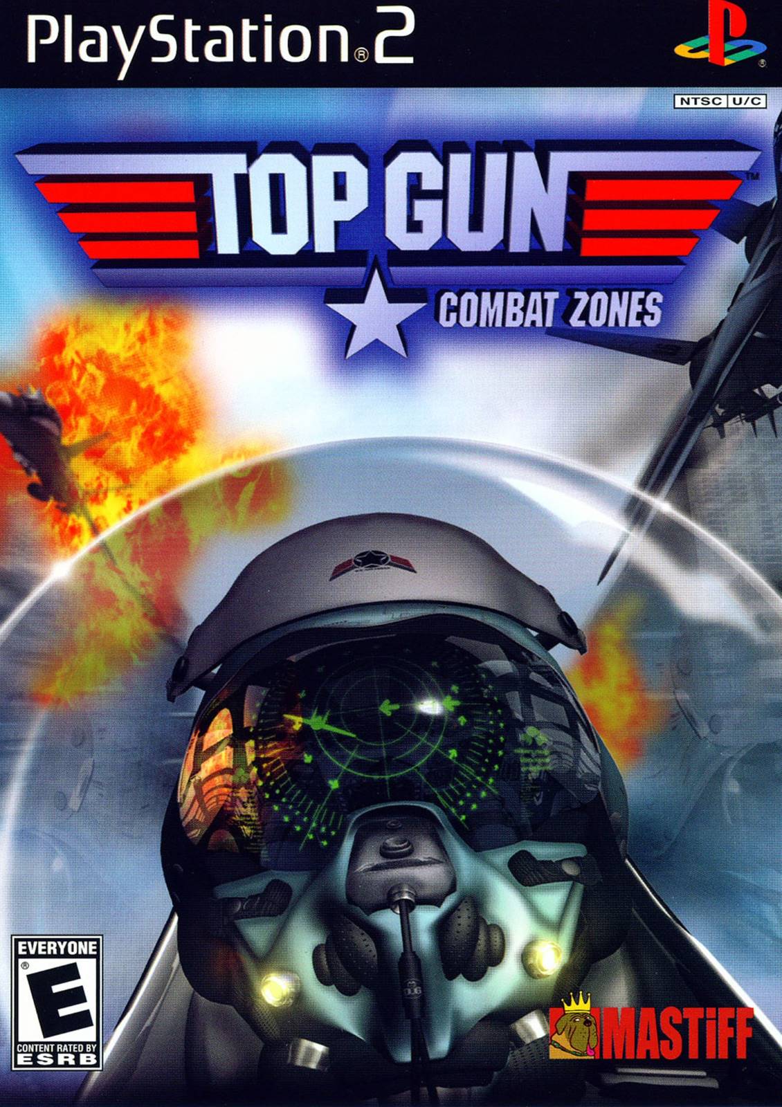 Titus Top Gun Combat Zones - Sony PS2 Complete