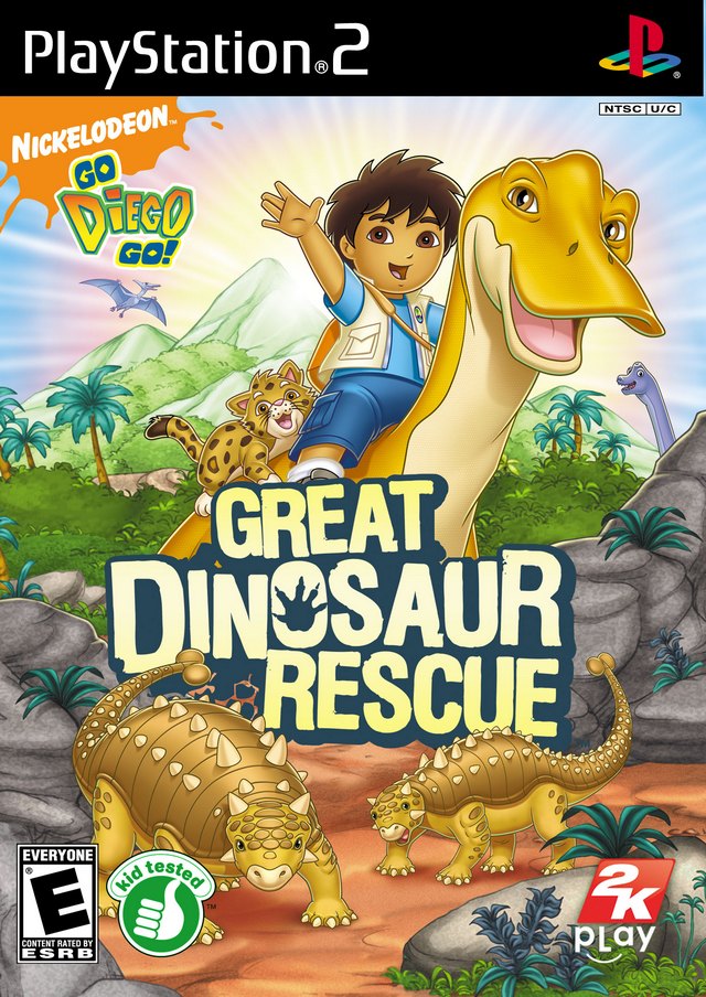 2K Games Go Diego Go: Dino Rescue for PS2