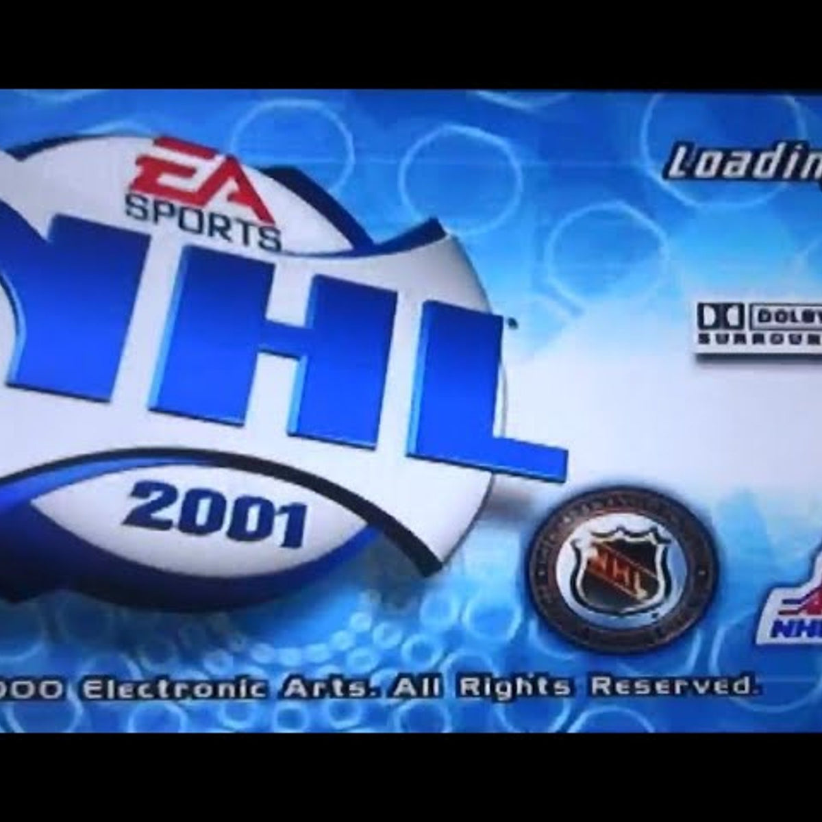 Electronic Arts NHL 2001 EA Sports