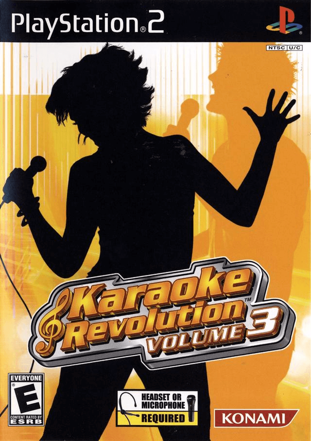 Konami Karaoke Revolution: Volume 3 - PlayStation 2