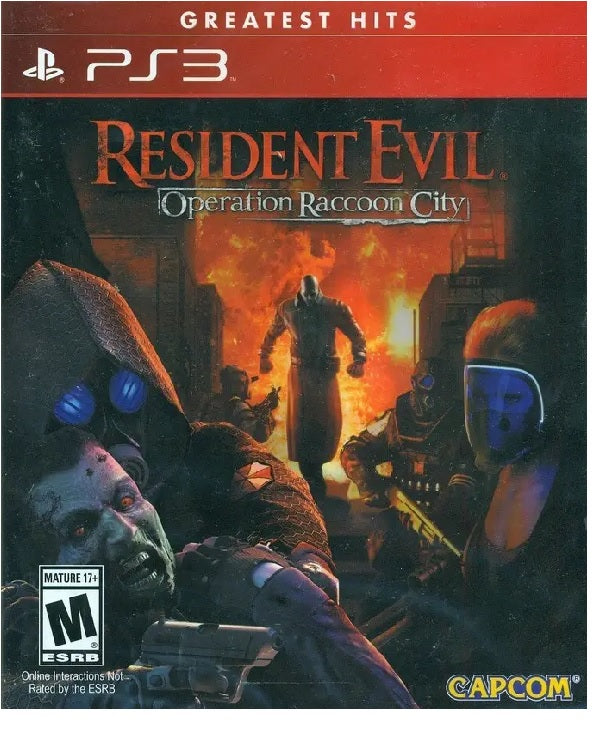 Capcom Resident Evil: Operation Raccoon City for PlayStation 3