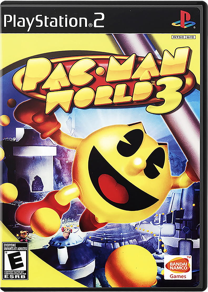 Bandai Namco Pac Man World 3 for PlayStation 2