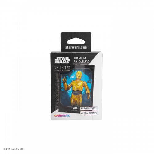 Gamegenic Star Wars Unlimited Art Sleeves - C-3PO