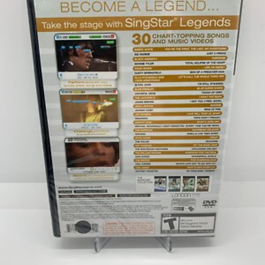 Sony SingStar Legends Interactive Entertainment Game