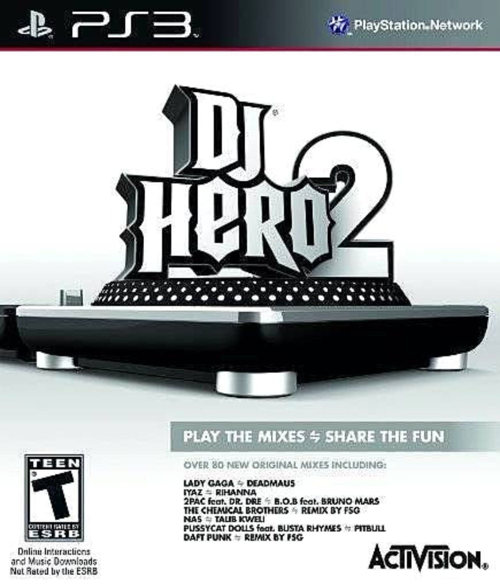 Activision DJ Hero 2 Software Only for PlayStation 3