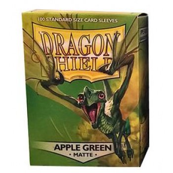 Arcane Tinmen Dragon Shield Matte Apple Green Sleeves 100ct