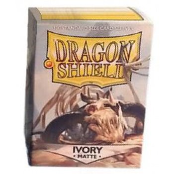 Dragon Shield Standard 100ct Matte Ivory Sleeves 63x88mm