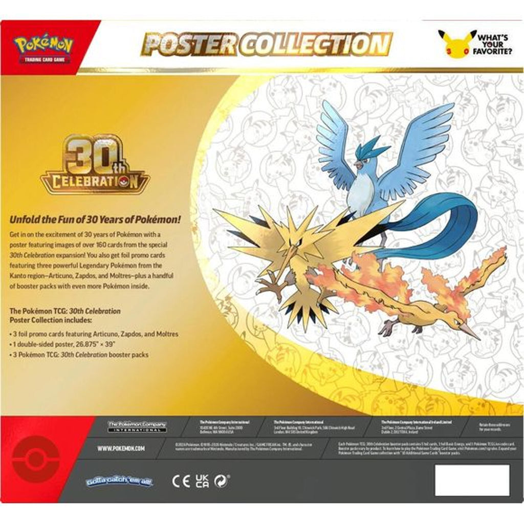 Pokémon 30th Celebration Poster Collection