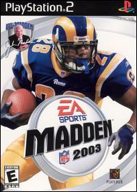 Electronic Arts Madden NFL 2003 for PlayStation 2
