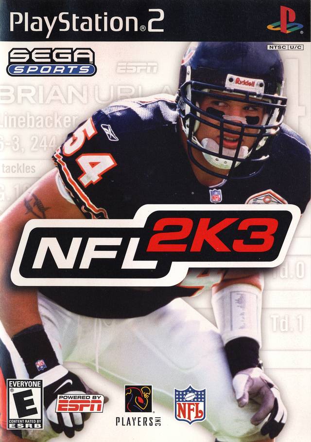 Sega NFL 2K3 for PlayStation 2