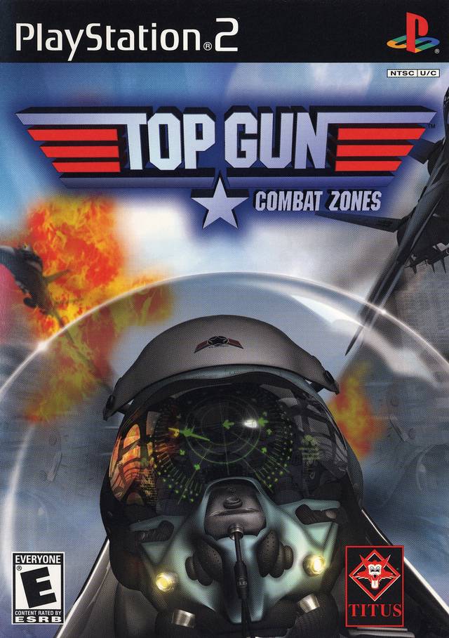 Titus Top Gun Combat Zones - Sony PS2 Complete