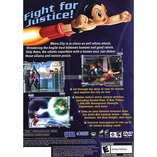 Sega Astro Boy - Playstation 2 Refurbished