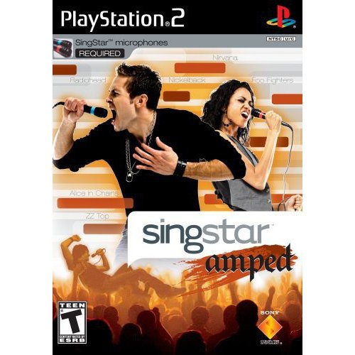 PlayStation Singstar Amped Game Only - PlayStation 2
