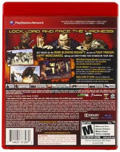 2K Games Borderlands for PlayStation 3