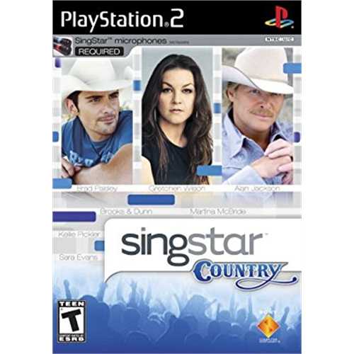 PlayStation Singstar Country Game Only - PlayStation 2