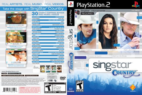 PlayStation Singstar Country Game Only - PlayStation 2