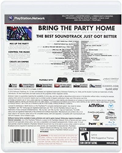 Activision DJ Hero 2 Software Only for PlayStation 3
