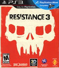 Sony Resistance 3 Video Game for PlayStation