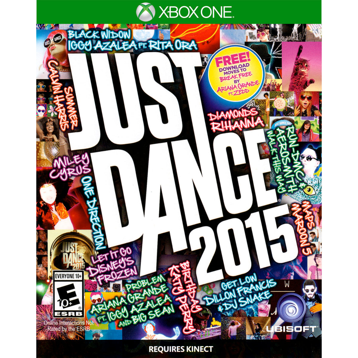 Ubisoft Just Dance 2015 for Xbox One, UPC 887256301064